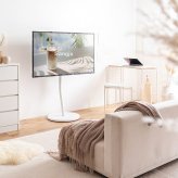 テレビ台 テレビボード テレビスタンド ボード 円形 丸型 壁寄せ tv 壁掛け 脚 キャスター付き 移動 コーナー ハイ ミドル 32インチ 40 55 65 v 型 配線隠し コード 自立式 幅68 スタイリッシュ 軽量 1人暮らし ワンルーム 家族