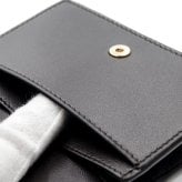 ボッテガヴェネタ BOTTEGA VENETA 名刺入れ カードケース イントレチャート フォンダン ブラウン 茶 メンズ レディース 本革 レザー スナップボタン ビジネス 593115 V3UH2 2132 ゴールド金具