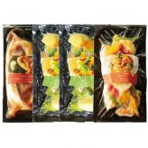 サーモンハラス ソテー 4パックセット 骨取り 鮭ハラス 香味バター ガーリック もろみ醤油 魚 冷凍食品 おかず 惣菜 簡単調理 個包装 お取り寄せ グルメ ギフト