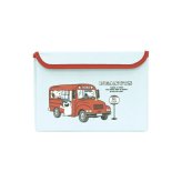 スヌーピー フタ付き折りたたみ収納ＢＯＸ(きょうだいたち) Preppystyle schoolbus SNOOPY