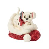 101匹わんちゃん サンタハット 8cm クリスマス | ディズニー トラディションズ ジムショア グッズ フィギュア 人形 置物 彫刻 Jim Shore 正規輸入品