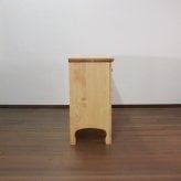 キャビネット FARMER 完成品 無垢材 パイン材 天然木 W120xD45xH90cm 収納家具 リビング収納 収納棚 ライトブラウン おしゃれ 新生活