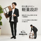 WU サイドテーブル ONST0204 S字サイドテーブル S字ラック ５の字サイドテーブル ジグザグ 幅40cm 奥行き20cm 3段 コンパクト 木目調 ソファーサイド ベッドサイド サイドラック Ｓ字 ディスプレ 新築祝い 引越し祝い