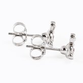 ヴィヴィアンウエストウッド Vivienne Westwood ピアス イヤリング ナノ ソリティア レディース シルバー ローズ 6201003702P783 ジュエリー 送別会 誕生日 結婚祝い 結婚式 彼氏 息子 夫 男性 高級 父の日 母の日【スペシャルラッピング660円(別売り)】 即日発送 彼氏 財布 バレンタイン