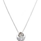 ダイヤモンド ネックレス K18 ホワイトゴールド 0.2ct ダンシングストーン 雫 しずく ペンダント 揺れるダイヤ レディース アクセサリー 宝石 記念日 誕生日 ギフト