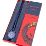 SWATCH × AUDEMARS PIGUET Royal Pop ORENJI HACHI SSX03L103N ポケットウォッチ 手巻き 機械式 BIOCERAMIC 時計 ギフト オーデマピゲ スウォッチ 腕時計