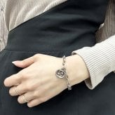 GUCCI グッチ チェーンブレスレット 16cm 18cm インターロッキングG メンズ レディース シルバー925 シンプル おしゃれ 結婚式 結婚記念日 プレゼント 夫 妻 誕生日プレゼント ギフト シルバーアクセサリー ジュエリー ランキング お祝い