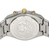 ヴェルサーチェ 腕時計 メンズ ライトブルー アクアブルー シルバー ゴールド クロノグラフ 46mm VERSACE SPORTY GRECA スイス製 メンズ腕時計 高級 ブランド おしゃれ プレゼント ギフト 成人 卒業 入学