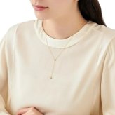 【無料ラッピング】  ヨンドシー 4℃ K10イエローゴールド ネックレス ダイヤモンド ブランド 正規品 新品 ギフト プレゼント 人気 おすすめ 誕生日 記念日 クリスマス 送料無料