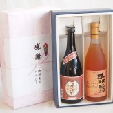 実りの秋の贈り物 感謝の贈り物ボックスプレミアムな芋焼酎と国産ワインセット (おたる醸造 旅路orange 白ワイン やや辛口(北海道)720ml大分井上酒造夢のひととき23°720ml