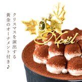 ＼早割！／ クリスマスケーキ クリスマスプレゼント 予約 2026 ケーキ ティラミス 冷凍 お取り寄せ ココア コーヒー チョコレート ティラミスチョコ ティラミスケーキ 4号 2人 3人 スイーツ お菓子 洋菓子 可愛い かわいい おしゃれ おいもや