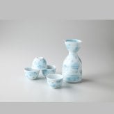 手描き　しずく酒器揃　磁器 磁器 有田焼 やきものの里から、暮らしを贈ります。　ギフト 食器 セット テーブルウェア