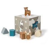 メリーマイヤー ライカ ウッドシェイプソーター 13.5cm | Leika 知育 玩具 ベビー 赤ちゃん 用品 かわいい ファーストトイ モンテッソーリ Mary Meyer 木製 積み木 正規輸入品