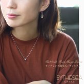 ハワイアンジュエリー ゴールド ピアス ホヌ イエローゴールド ピアス 誕生石 選べる 幸せ運ぶホヌピアス フックピアス 揺れる 片耳(1個)購入可 K14 14K 20G ゲージ BY THE SEA バイザシー 彼女 妻 女性 レディース 誕生日 プレゼント ハロウィン 【品番：GE533】