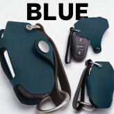 プジョーキーカバー 本革 日本製 PEUGEOT シトロエン スマートキーケース 専用設計 308 5008 2008 3008 408 208 C3 C4 C5 DS3 DS4 DS5 DS6 オイルレザー 黒(ブラック)青（ブルー）茶（ブラウン）NONINA 名入れ 父の日 母の日 敬老の日 お誕生日祝い 還暦祝い お祝い ギフト 贈り物 愛車キーケース 愛車キーホルダー【送料無料】