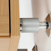 収納家具 ラック ルーバーシューズボックス ワイド ナチュラル