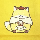 サンリオ ポムポムプリン × なんでもいきもの トートバッグ イエロー Sanrio 送料込み