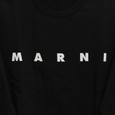 マルニ MARNI トレーナー スウェット マルニキッズ ms340u-m01612-m00v0-0m900-12y キッズ レディース 0M900 ブラック スウェット