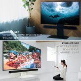 WALLインテリアテレビスタンドV4対応 サウンドバー棚板 LLサイズ 幅130cm スピーカー用 オーディオ用 シアターバー用 テレビ台 テレビスタンド TVスタンド 部品 パーツ スチール製 WALLオプション