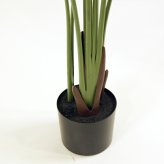 観葉植物 造花 トラベラーズパーム BROWN 全高約120cm 大型 フェイクグリーン 本物そっくり おしゃれ インテリア 人工観葉植物 アーティフィシャルグリーン オフィス 店舗 ホテル 開店祝い 室内 旅人の木 タビビトノキ フェイク