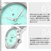 ナバルウォッチ NAVAL WATCH Produced By LOWERCASE ローワーケース FRXF008 腕時計 メンズ レディース スイープセコンド