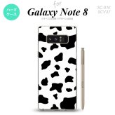 【SC01K】【スマホケース/スマホカバー】【ギャラクシー ノート8】SC01K スマホケース Galaxy Note8 SC-01K カバー ギャラクシー ノート8 牛柄  nk-sc01k-480【メール便送料無料】