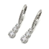 スワロフスキー SWAROVSKI ピアス アクセサリー 5416155 アトラクト トリロジー ATTRACT TRILOGY シルバー+クリスタル