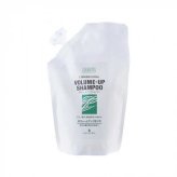 リマナチュラル ボリュームアップシャンプー 詰替用 400ml 椿油配合 アミノ酸系 ヘアケア ハリ コシ 頭皮ケア ダメージケア ノンシリコン 自然派 日本製