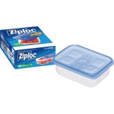 【直送】旭化成 ジップロック コンテナー 480ml [26-0585-050] 3267008 保存容器 プラスチックケース 冷凍保存 電子レンジ加熱 キッチン用品 景品 ギフト