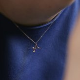 【無料ラッピング】  カナルヨンドシー Canal 4℃ ネックレス【イニシャルジュエリー】K10 ピンクゴールド ネックレス ダイヤモンド ブランド 正規品 新品 ギフト プレゼント 人気 おすすめ 誕生日 記念日 クリスマス 送料無料