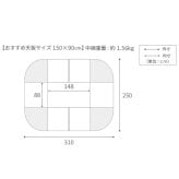 リバーシブルコーデュロイダイニングこたつ布団-ロア 150x90cmこたつ用(310x250cm) SAI 彩 長方形 省スペース こたつ布団単品 保温 あったか 掛け布団 かけふとん コタツ 炬燵 こたつぶとん おしゃれ シンプル ベーシック 北欧