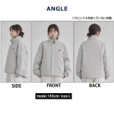 Reebok リーボック モンスターブルゾン レディース rl-6502 中綿ジャケット スタンドネック ミリタリー アウター ナイロン タスラン ダイヤキルト 防寒 刺繍 オーバーサイズ スポーツ カジュアル アウトドア M L LL 2026FW Karlas