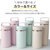 名入れ サーモス 水筒 JOX-480 JOX-360 真空断熱ケータイマグ 480ml 360ml THERMOS 保温 保冷 食洗機対応 ステンレス マグボトル 直飲み ハンドル付き 名前入り プレゼント ギフト おしゃれ ピンク ミント ベージュ 即日出荷 スポーツデザイン
