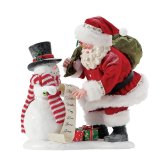 Nice List 26.7cm | サンタ サンタクロース 人形 置物 フィギュア クリスマス ホリデー Possible Dreams 正規輸入品