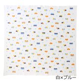 ミキハウスホットビスケッツ  ガーゼバスタオル&ラトルセット＜BOX付き＞ギフトラッピング　出産祝い　誕生日　お祝い　入園祝い　キッズ服　ベビー服