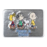 スヌーピー アクセサリーケース SNOOPY ジュエリーケース コンパクトミラー ミラー付き マルチケース コンパクト ミラーケース 小物ケース 仕切り付き 持ち運び 旅行 携帯用 メタリック おしゃれ かわいい 刺繍 起毛 鏡 ゴールド シルバー パープル 誕生日 プレゼント ギフト