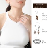 ハワイアンジュエリー シルバー ネックレス 刻印無料 シルバー925 コアウッド マイレリーフ 葉 ラッピング チェーン 長さ 選べる aumakua 夏 サマー 【品番：CG-046-61-01】