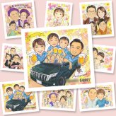 結婚記念日のプレゼントに、大切な人の笑顔を、やさしく形にします。下書き確認ができるので、安心して贈れます。 似顔絵 ギフト 結婚記念日 贈り物 名入れ 手描き プレゼント 結婚記念日 結婚10周年 記念日 結婚30周年 周年記念 金婚式 夫婦 両親 家族 下書き確認 修正無料 名入れ 親孝行 かわいい 一生もの 実績多数 親孝行 記念日 周年 感謝 結婚記念日 ホワイトデー サプライズ 白寿祝い