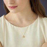 【無料ラッピング】  ヨンドシー 4℃ EAU DOUCE４℃ Summer Collection K10イエローゴールド ネックレス アイオライト アメシスト ホワイト トパーズ ブランド 正規品 新品 ギフト プレゼント 人気 おすすめ 誕生日 記念日 クリスマス 送料無料