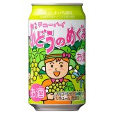 敬老の日 北海道麦酒 余市ぶどうのめぐみ チューハイ 350ml×24本 1ケース 余市産 ナイアガラ 白ぶどう 果汁使用 フルーツ 果物 缶チューハイ 酎ハイ