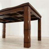 4段階の高さ調節が可能なダイニングこたつテーブル 135×80cm 山城 ヤマシロ こたつ 長方形 コタツ ダイニング 手元コントローラー 4人掛け ナチュラル おしゃれ シンプル 食卓 テレワーク ヒーター ファミリー向け 新生活