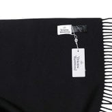 ヴィヴィアンウエストウッド VIVIENNE WESTWOOD NURIA STOLE マフラー 8103013J-W010X-N401-BLACK ユニセックスブラック マフラー