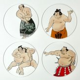 【toumei  関取 コースター 木箱入り 4枚セット】トウメイ コースターセット 【ラッピング・熨斗対応可／桐箱でお届け】【結婚のお祝いに】おしゃれ 誕生日 両親 父 母 夫婦 祖父母 結婚記念日 父の日 母の日 敬老の日 特別 友達 カップル パートナー お揃い 家族 結婚祝い 新築祝い 和モダン 国内生産 内祝い 上品 優美 上司 先輩 後輩 新生活
