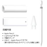 Apple Pencil (第1世代) MYQW3J/A iPad タッチペン Lightning接続 USB-Cアダプタ付属 スケッチ デザイン 学習 ビジネス クリエーティブ #51017