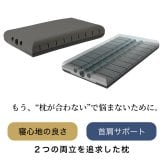 枕 まくら 無重力枕 炭眠 スミミン 泡枕 GUTNAP 活性炭配合 NASA開発素材配合 公式 質の良い睡眠 消臭 ウレタン 低反発 いびき対策枕 いびき防止 通気性抜群  60cm×37cm 仰向け 横寝 ストレートネック 新生活
