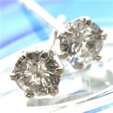 K18WG ダイヤモンドピアス 0.3ct 18金 ホワイトゴールド 天然ダイヤ アクセサリー 揺れる シンプル レディース ジュエリー 誕生日 記念日 クリスマス ギフト プレゼント