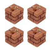 多機能ウェイト レンガ調多機能ブロック ウェイト 5kg 4個組 WE130-4P 土台 重り おもり 固定 シェード ソーラー フェンス パラソル テント ポール のぼり ウエイト 固定用ウェイト ガーデンウェイト エクステリア 屋外 庭 ベランダ 新生活