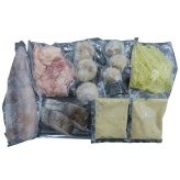 北海道 鶏白湯鍋 セット 冷凍生ラーメン1玉 たれ2袋付き 鍋セット 冷凍 白湯スープ 鍋料理 鶏白湯