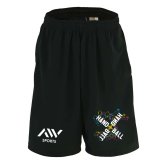 ハンドボール ハーフパンツ ドライ メンズ ウェア レディース ジュニア 練習着 短パン 速乾 スポーツ 名入れ おしゃれ 半スボン 文字入れ無料 「ネオンスタイルのクロスHANDBALL」 アートワークスコウベ 【送料無料】
