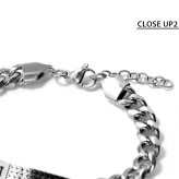ポリス ブレスレット メンズ ブランド POLICE CHAINMALE プレート GB0078101 シルバー アクセサリー